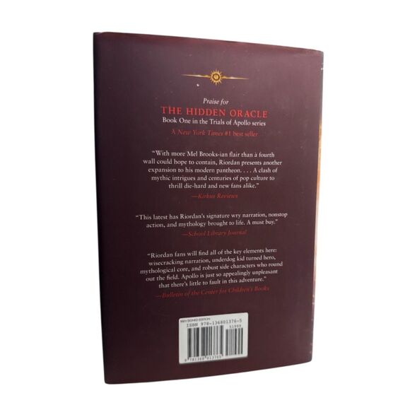 The Trials of Apollo The Dark Prophecy Book Two SIGNED AUTOGRAPHED Rick Riordan - Picture 3 of 8
